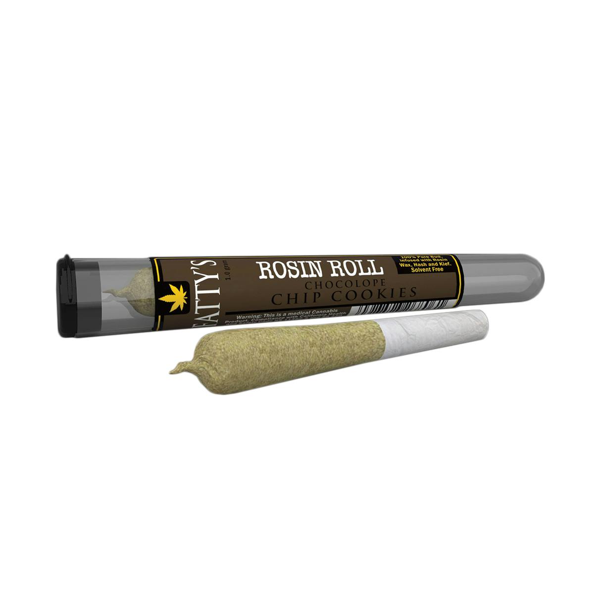 Fatty's - Chocolope Chip Cookies - 1g Rosin Roll - 1