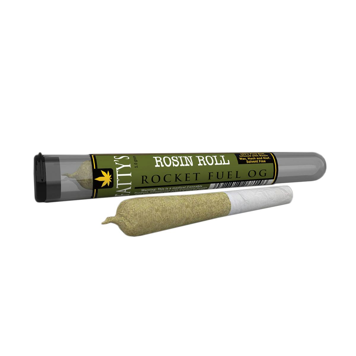 Fatty's - Rocket Fuel OG - 1g Rosin Roll - 1
