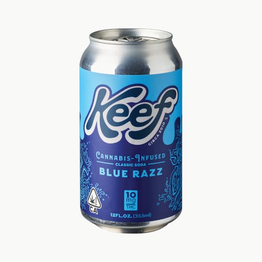 Keef Brands - Keef Classic Soda Blue Razz - 10mg - 1