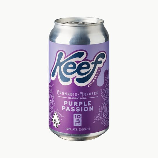 Keef Brands - Keef Classic Soda Purple Passion - 10mg - 1