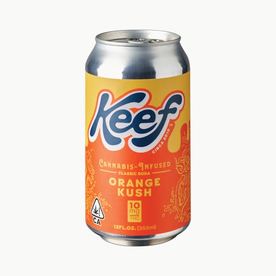 Keef Brands - Keef Classic Soda Orange Kush - 10mg - 1