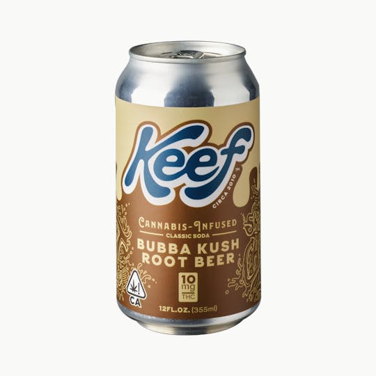 Keef Brands - Keef Classic Soda Bubba Kush Root Beer - 10mg - 1