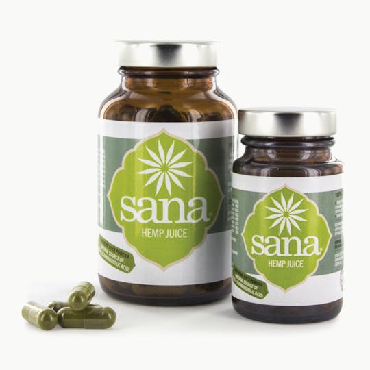 Sana Hemp Juice - CBD Hemp Juice Powder Capsules - 1