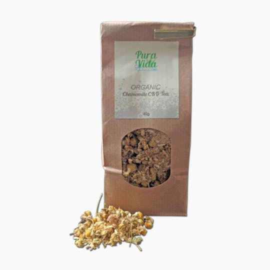 Pura Vida CBD - Organic CBD Tea, Chamomile - 1