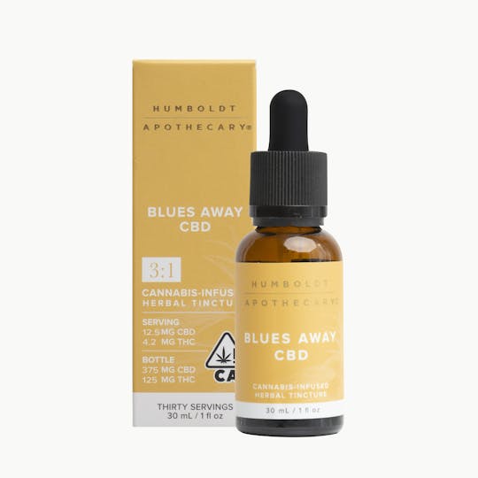 Humboldt Apothecary - Blues Away 3:1 CBD/THC Tincture - 1