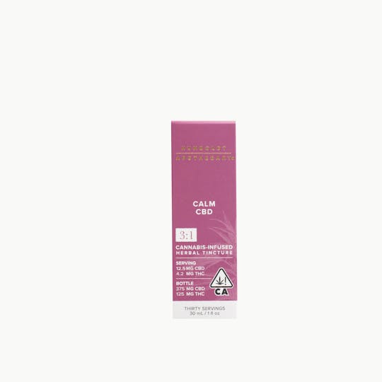 Humboldt Apothecary - Calm 3:1 CBD/THC Tincture - 1