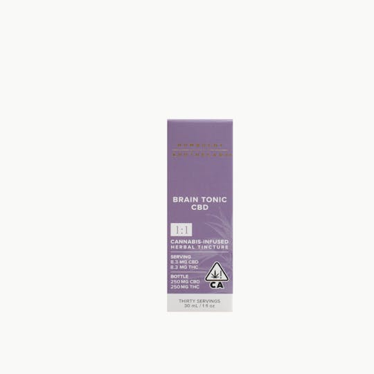 Humboldt Apothecary - Brain Tonic 1:1 CBD/THC Tincture - 1