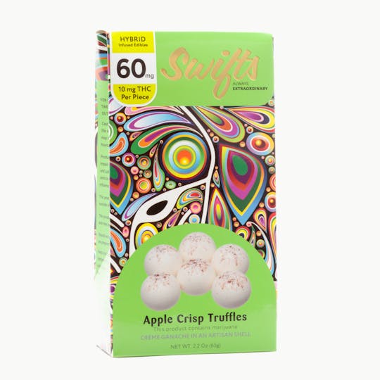 Swifts Edibles - Apple Crisp Truffles 60mg - Hybrid - 1