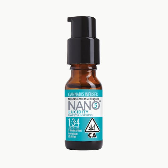 Sunderstorm NANO5 - NANO5 Lucidity 1:3:4 CBD/THC/5HTP 15ml Sublingual - 1