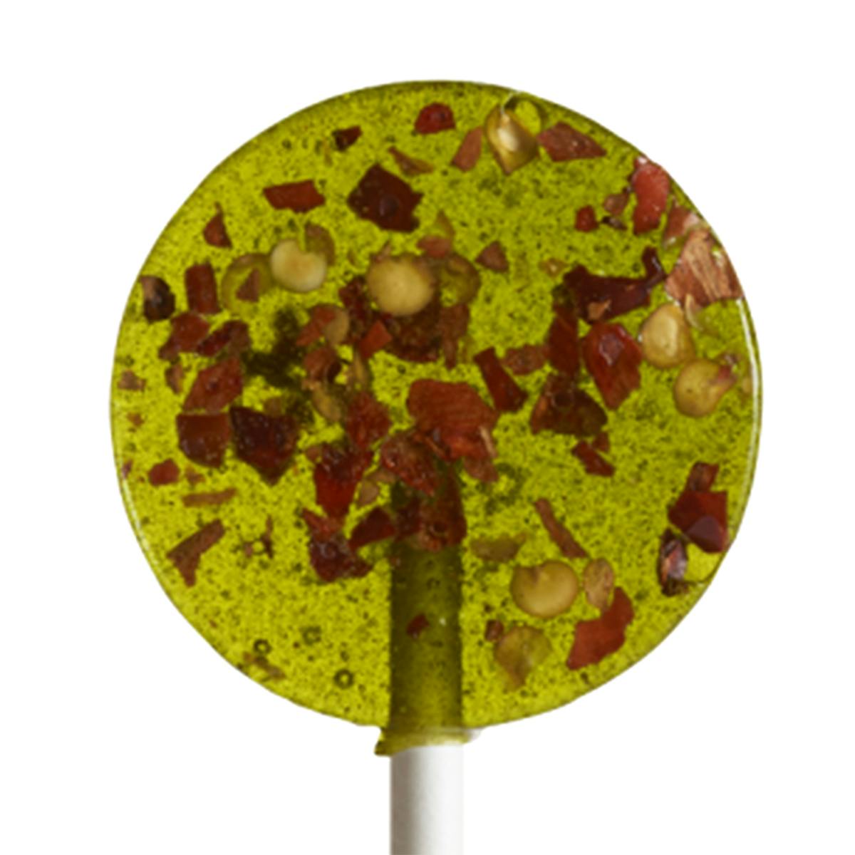 Mountain High Suckers - Lime with Chili Flakes Sucker - Medical 40mg - 1