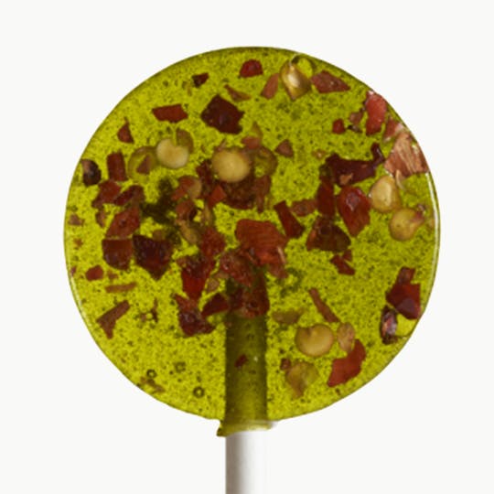 Mountain High Suckers - Lime with Chili Flakes Sucker - Medical 40mg - 1