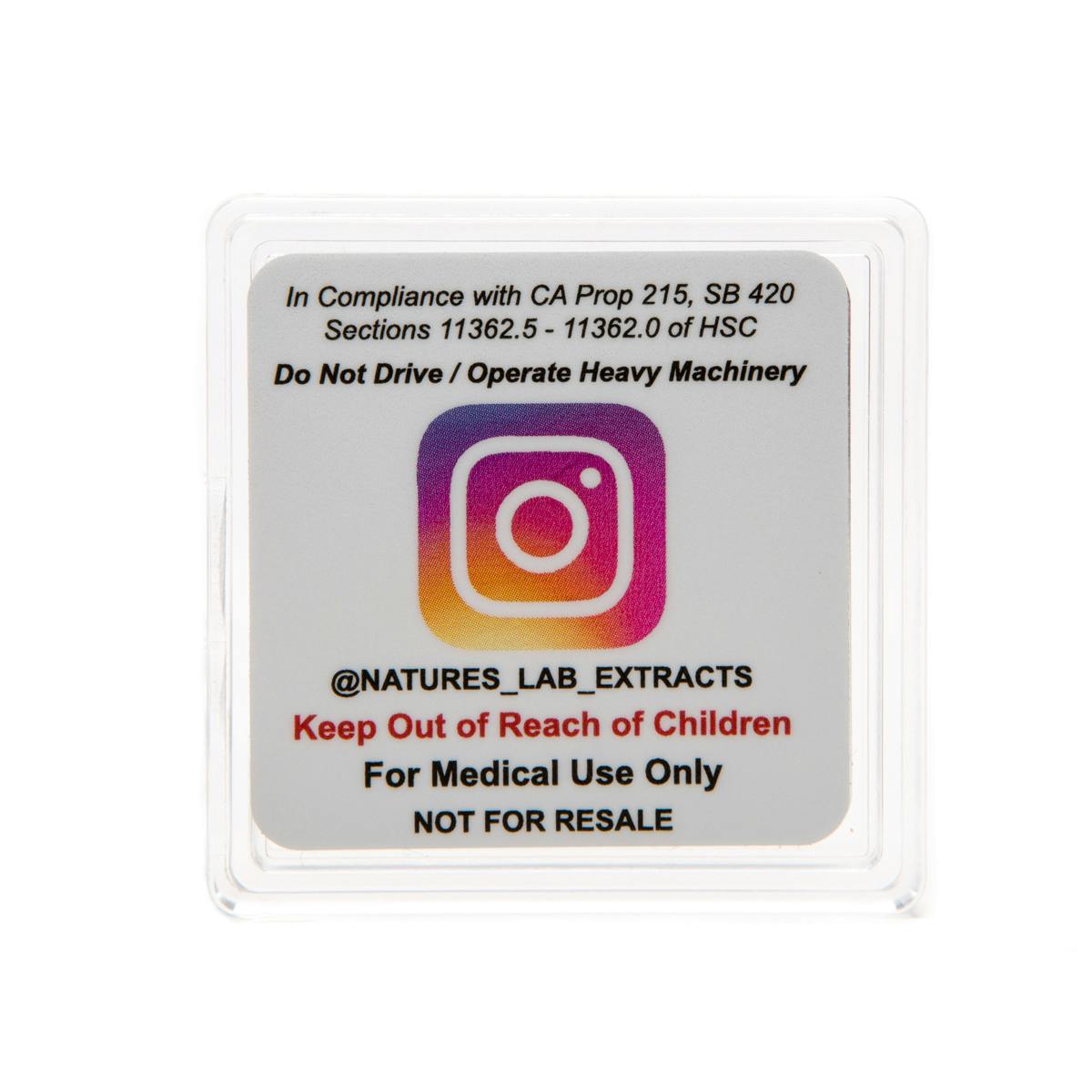 Natures Lab Extracts - Space x Acai Live Shatter - 1