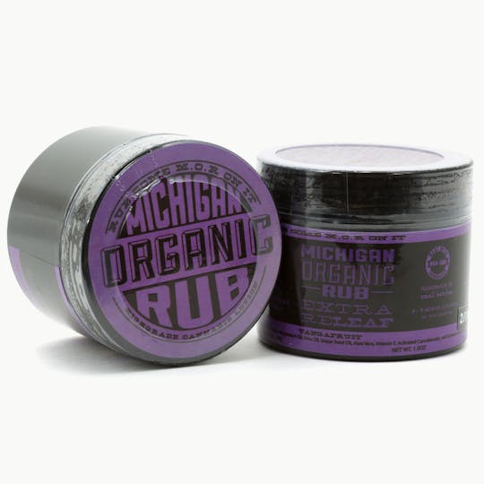 Michigan Organic Rub - Organic Tangiefruit Extra Releaf Rub 625mg - 1