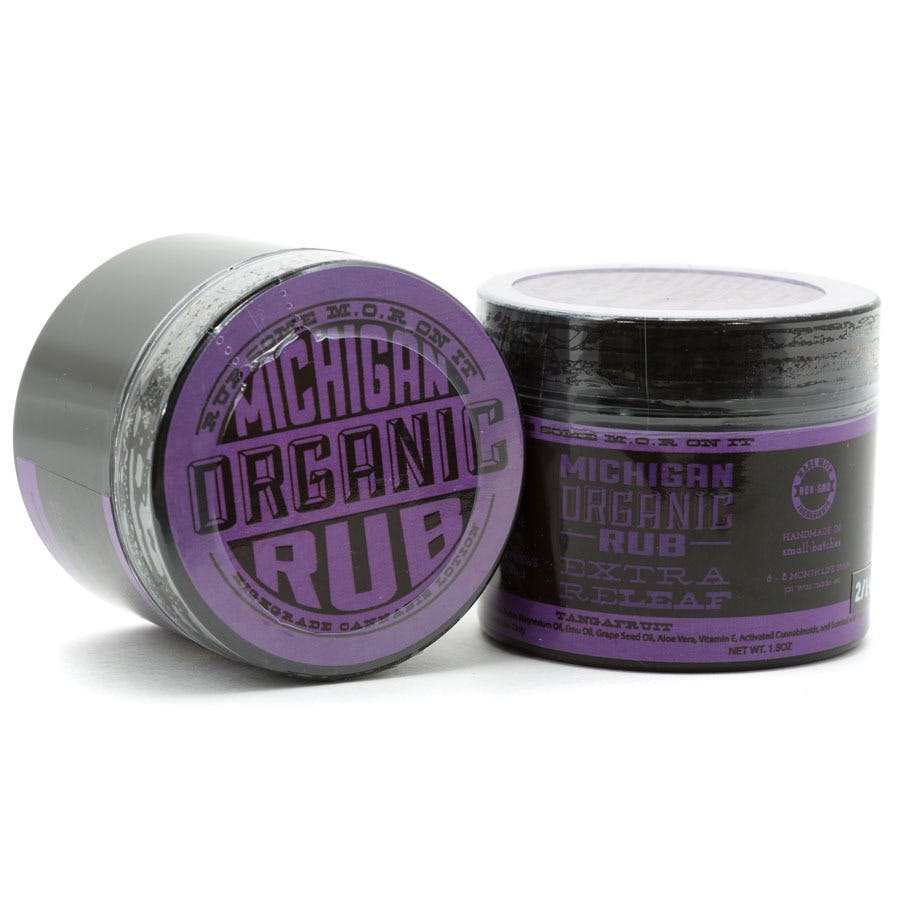Michigan Organic Rub - Organic Tangiefruit Rub 300mg - 1