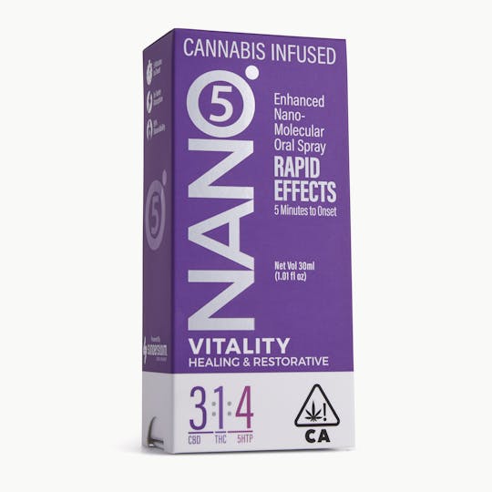Sunderstorm NANO5 - NANO5 Vitality 3:1:4 CBD/THC/5HTP 30ml Sublingual - 1