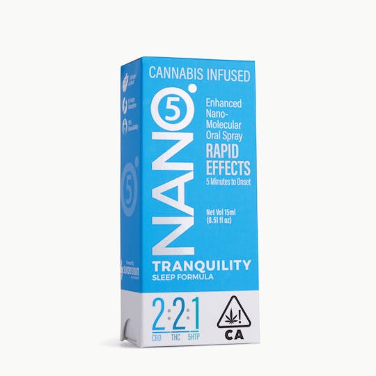 Sunderstorm NANO5 - NANO5 Tranquility 2:2:1 CBD/THC/5HTP 15ml - 1