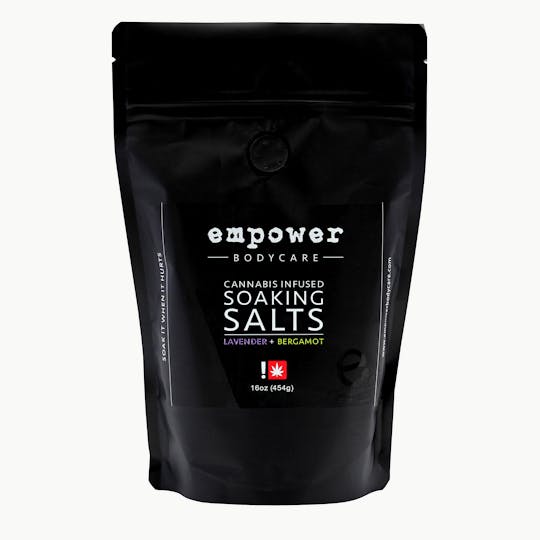 Empower CannaCare - Empower® SOAKING SALTS, 16oz - 1