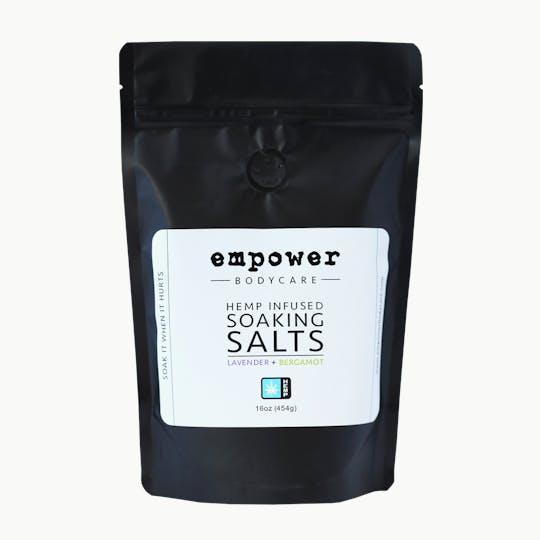Empower CannaCare - Empower® Soaking Salts - White Label 16oz - 1