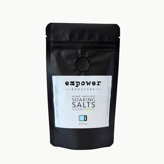 Empower CannaCare - Empower® Soaking Salts - White Label 4oz - 1