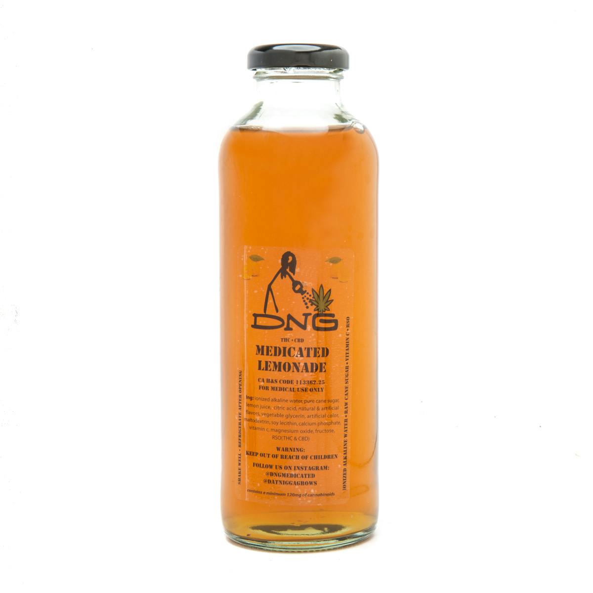DNG Medicated - Medicated Lemonade Arnold Palmer 120mg - 1