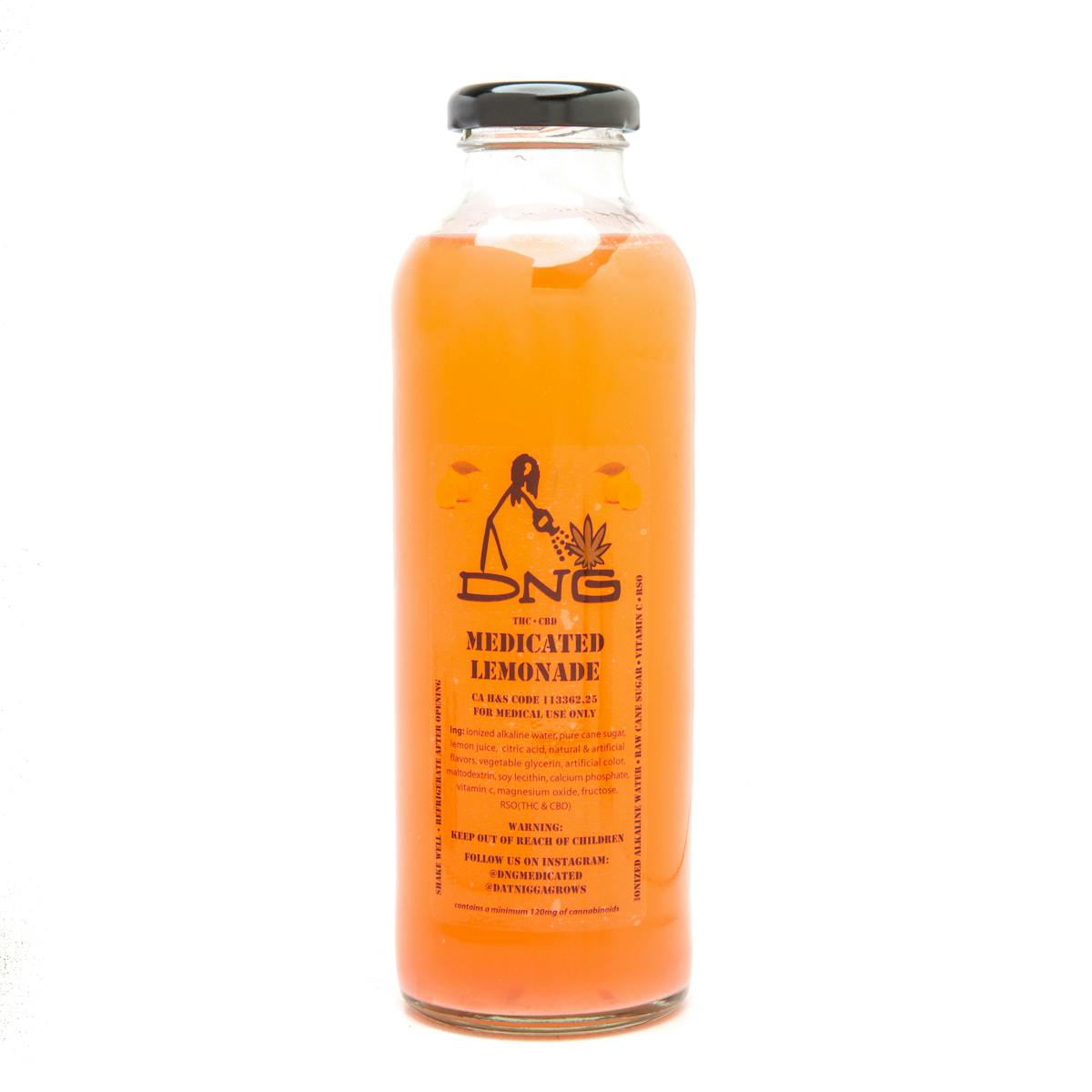 DNG Medicated - Medicated Lemonade Starberry 120mg - 1