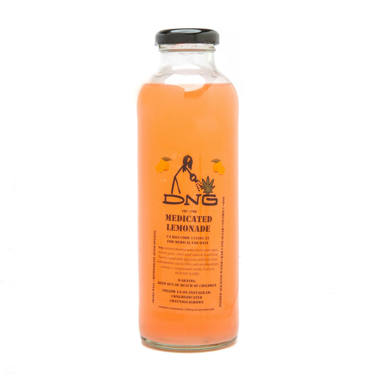DNG Medicated - Medicated Lemonade Watermelon 120mg - 1