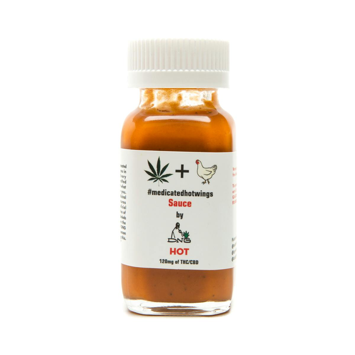 DNG Medicated - Medicated Hot Sauce 120mg - 1