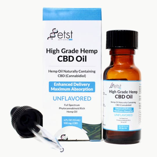 Earth Science Tech - Unflavored High Grade Hemp CBD, 1000mg - 1