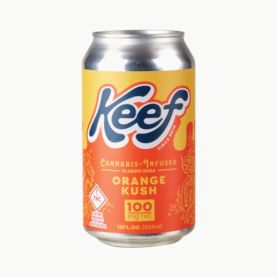 Keef Brands - Keef Classic Soda Orange Kush - 100mg MED - 1