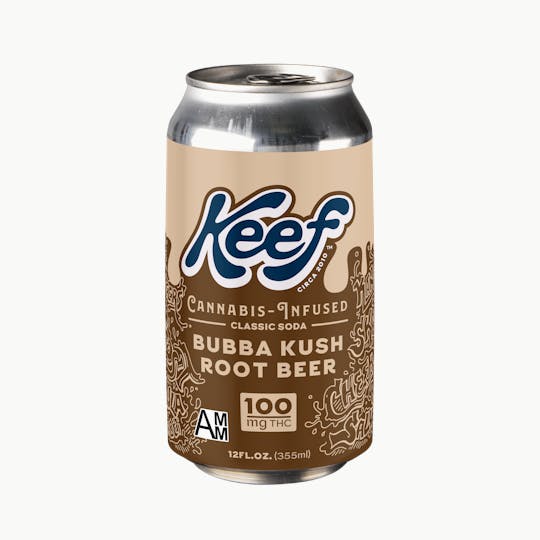 Keef Brands - Keef Classic Soda Bubba Kush Root Beer - 100mg MED - 1