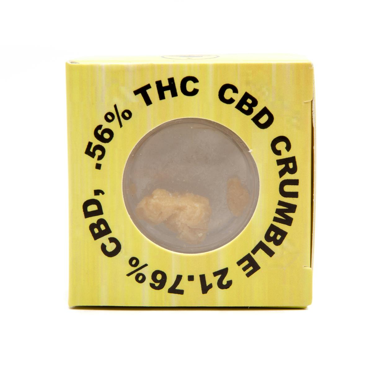 Emerald Farms - .56% THC 21.76% CBD Crumble - 1