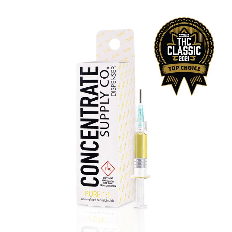 Concentrate Supply Co. CSC - PURE 1:1 Syringe - Distillate, 1g - 1