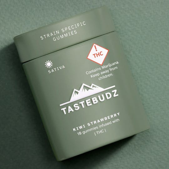 TasteBudz - Kiwi Strawberry Sativa Rosin Gummies | THC | 100mg - 1