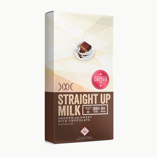 Dixie Brands - Straight Up Milk Chocolate - 1