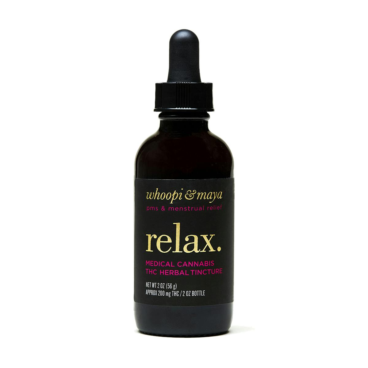 Whoopi & Maya - Relax Tincture 200mg THC - 1