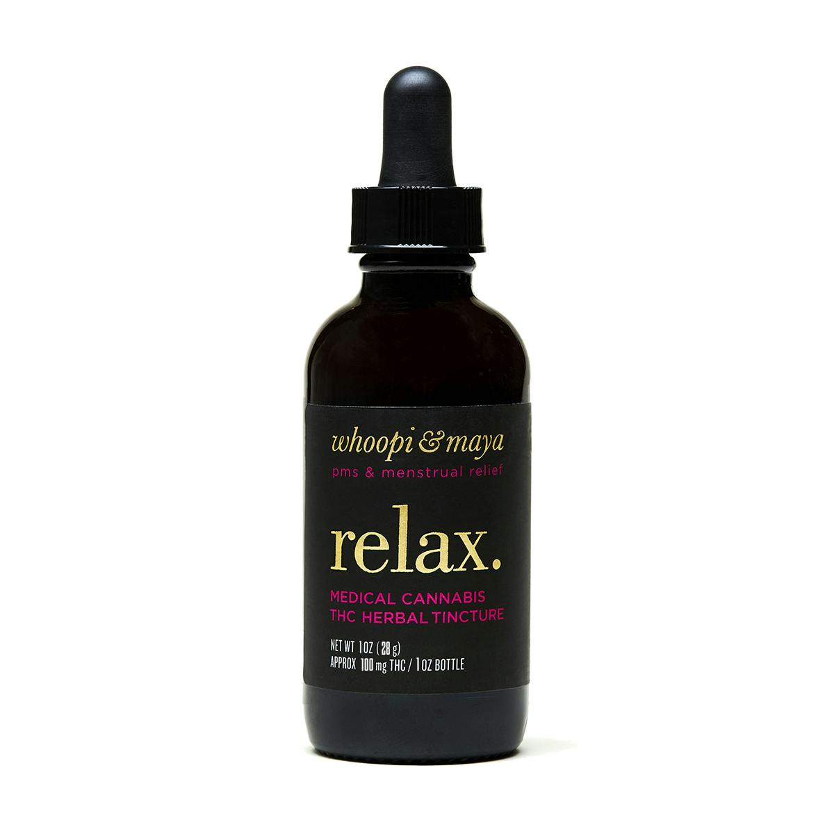 Whoopi & Maya - Relax Tincture 100mg THC - 1
