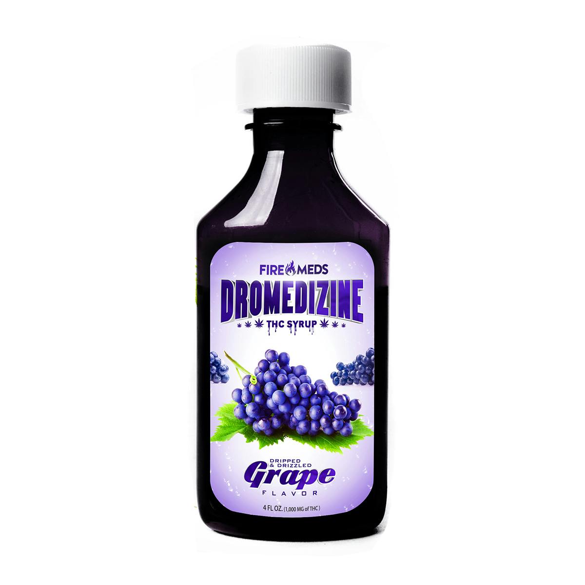 Fire Meds - Dromedizine - Grape THC Syrup 1000mg - 1