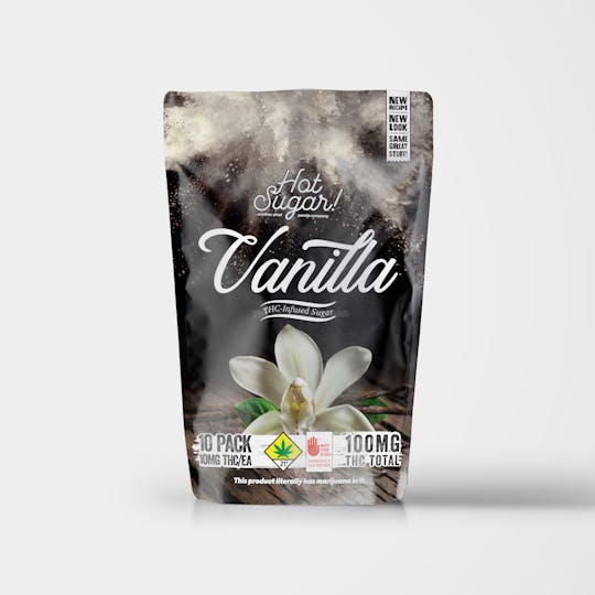 Hot Sugar! - Vanilla THC-Infused Sugar (100mg) - 1