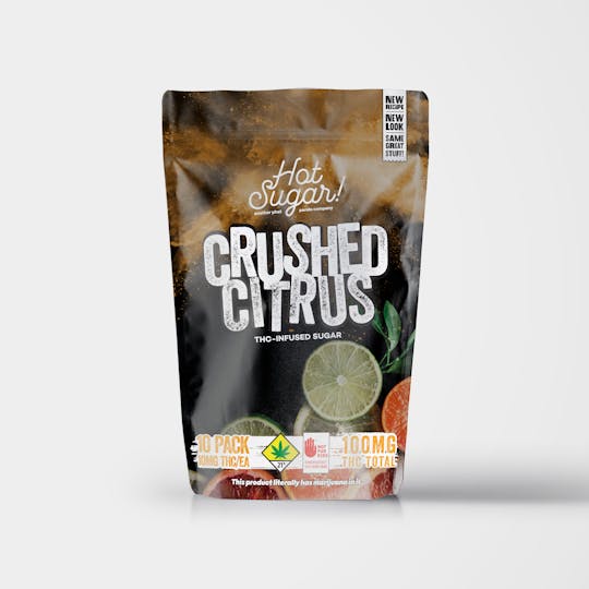 Hot Sugar! - Crushed Citrus THC-Infused Sugar (100mg) - 1