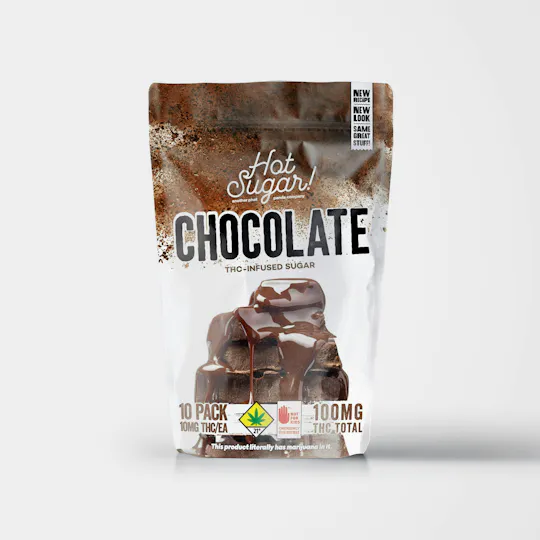 Hot Sugar! - Hot Sugar! | Infused Sugar | Chocolate Cooking | 100mg | 10ct | 10mg/ea - 1