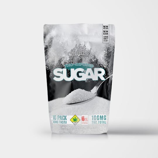 Hot Sugar! - THC-Infused Sugar - Plain (100mg) - 1