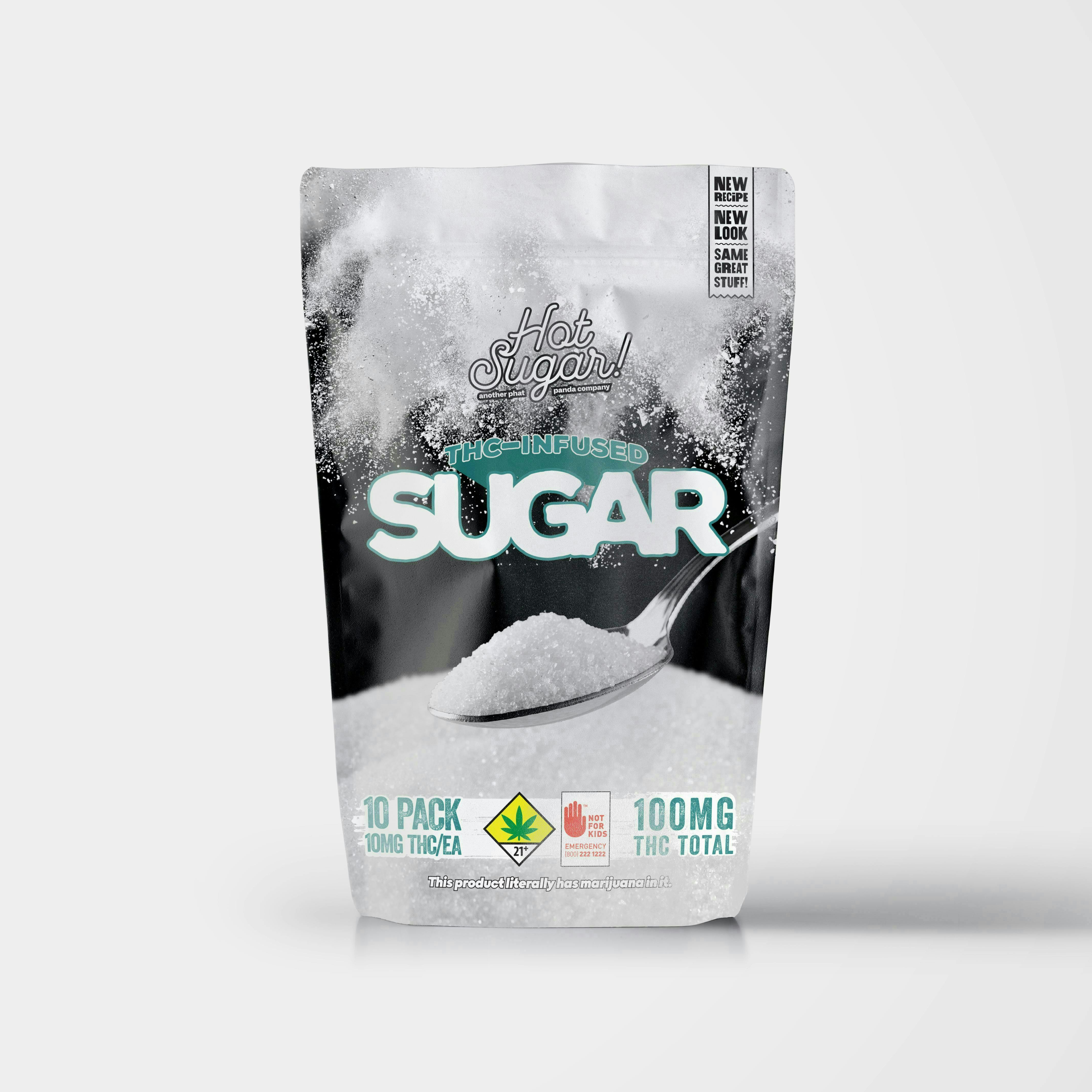 Hot Sugar! - Hot Sugar! | Infused Sugar | Plain Cooking | 100mg | 10ct | 10mg/ea - 1