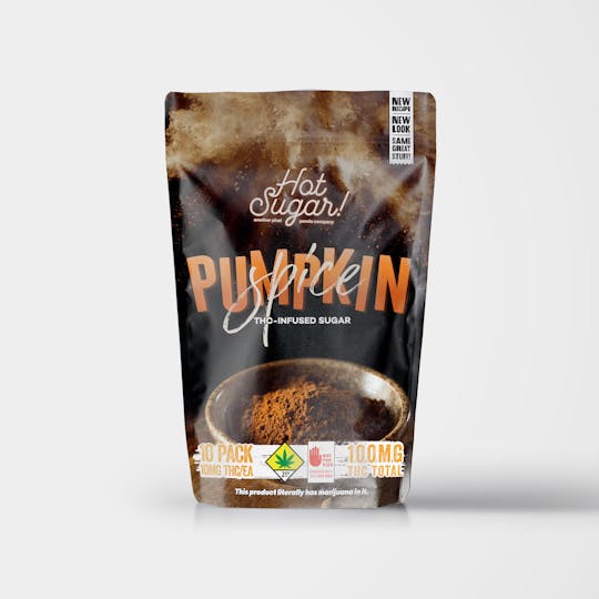 Hot Sugar! - Pumpkin Spice THC-Infused Sugar (100mg) - 1