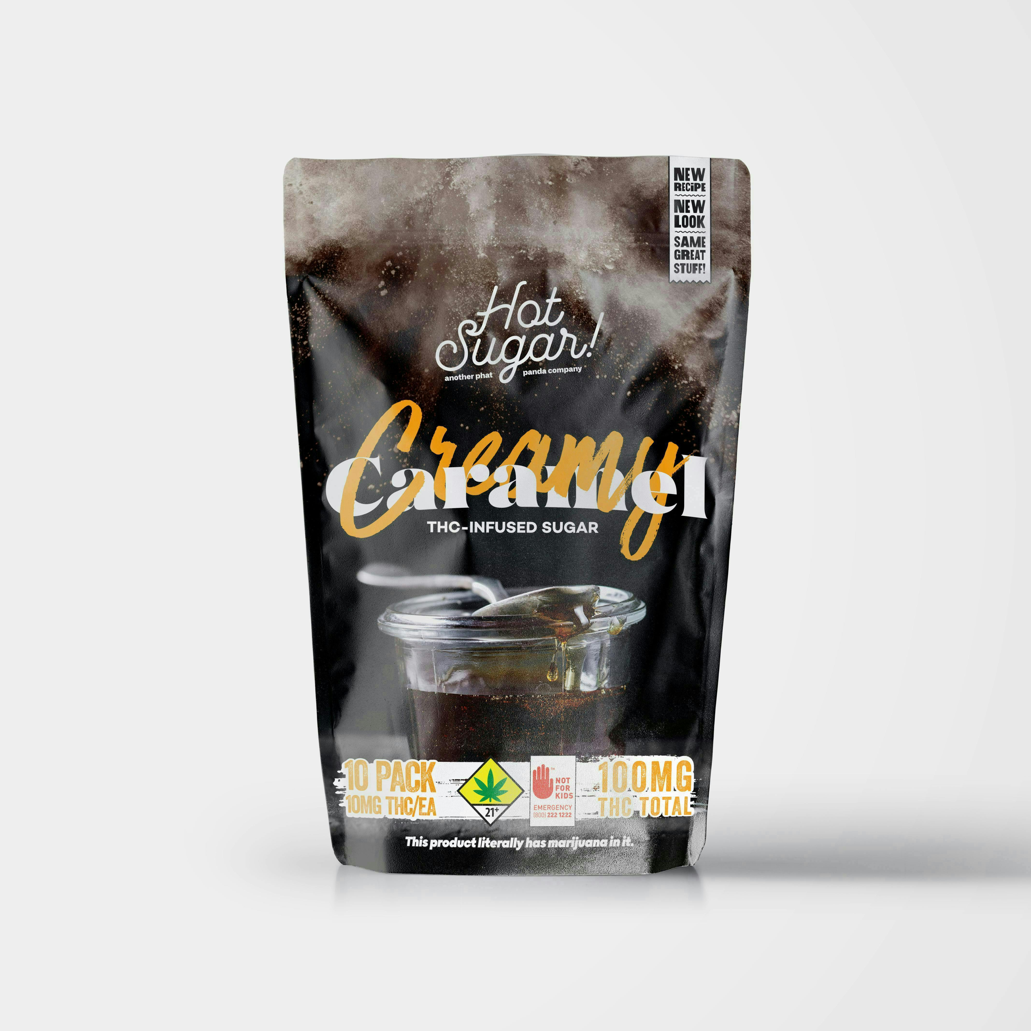 Hot Sugar! - Hot Sugar! | Infused Sugar | Creamy Caramel Cooking | 100mg | 10ct| 10mg/ea - 1