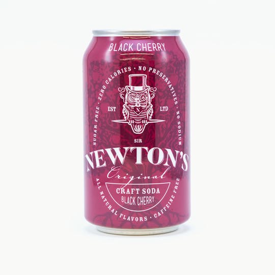 Sir Newton's Original - Craft Soda - Black Cherry 10mg - 1