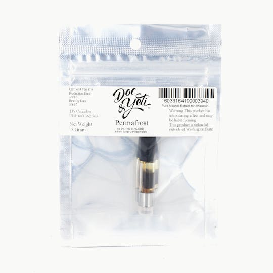 Doc & Yeti Urban Farms - Permafrost Vape Cartridge - 1