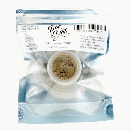 Doc & Yeti Urban Farms - Highway Man Kief - 1