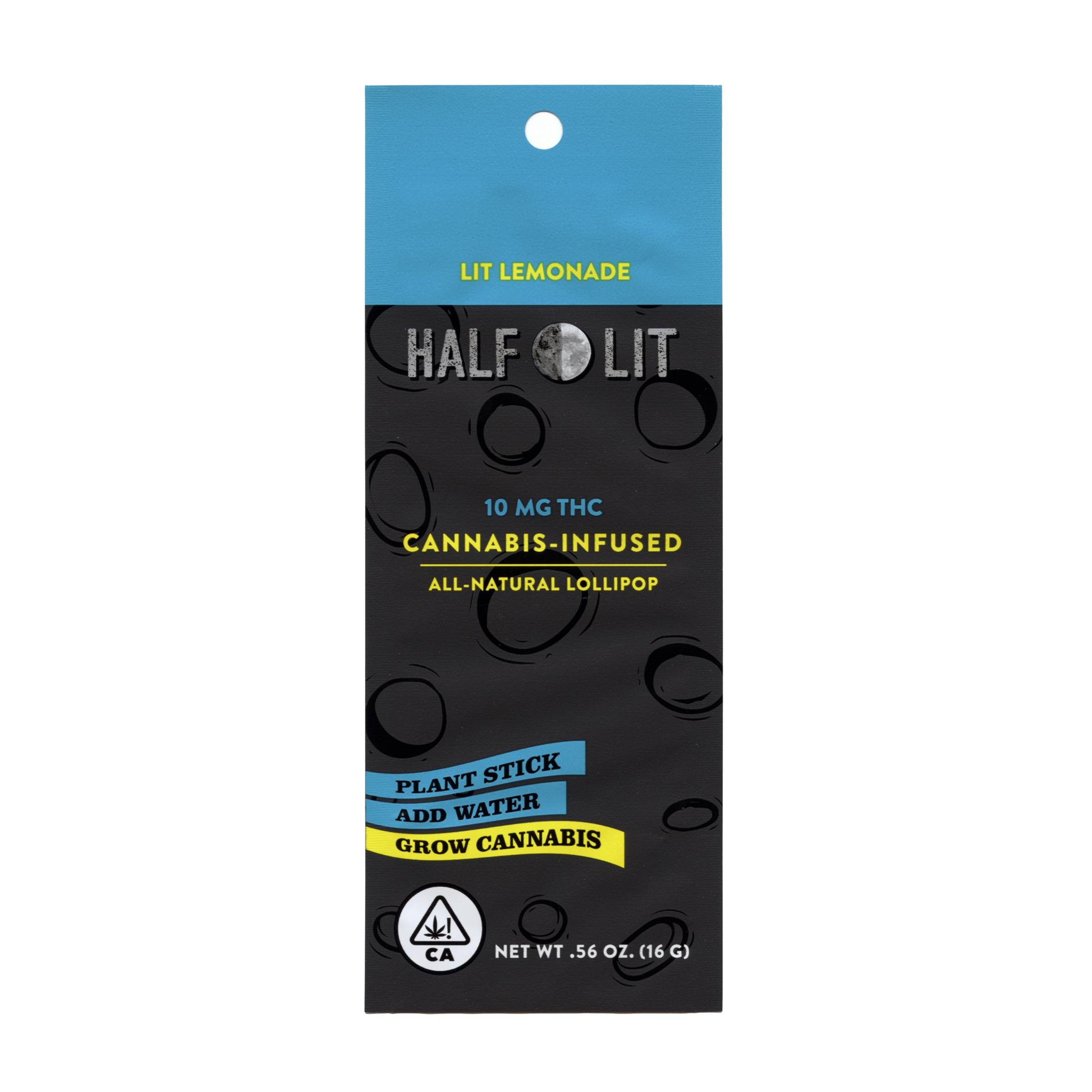 Half Lit - Lit Lemonade Lollipop 10mg - 1