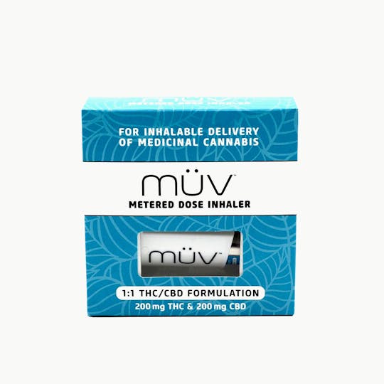 MÜV Cannabis Infused Products - MÜV Metered-Dose Inhaler - 1:1 - 1