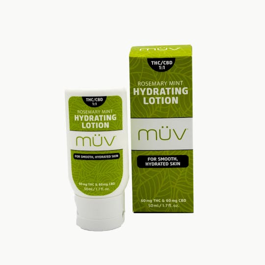 MÜV Cannabis Infused Products - MÜV Hydrating Lotion - 1:1 - 1